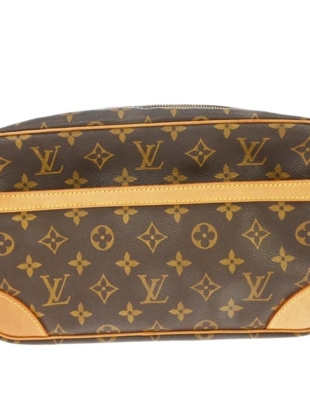LOUIS VUITTON COMPIEGNE 28 CLUCTH HANDBAG MONOGRAM